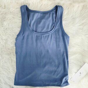 CRZ YOGA Blue Tank Top Small